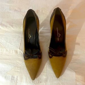 Alexandra Neel Made-in-Italy Suede Pumps